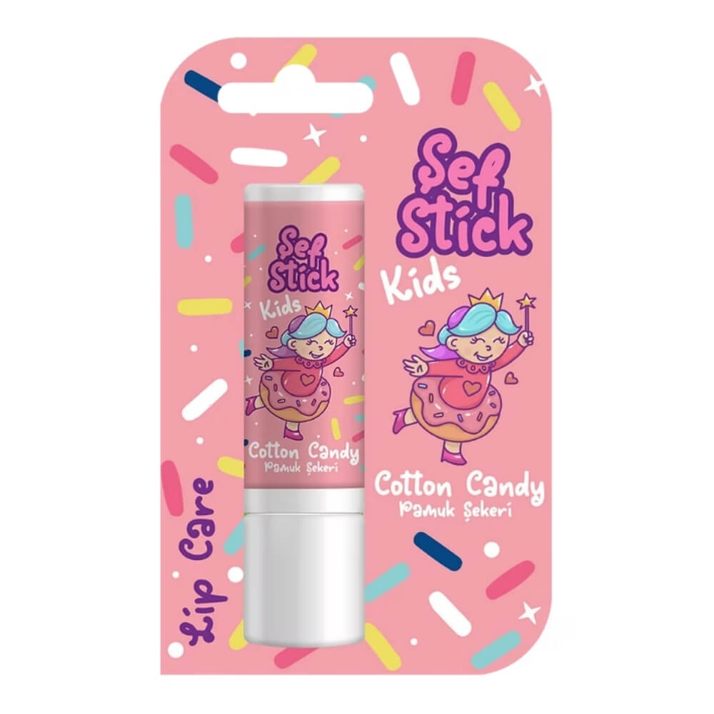 Şef Stick Kids Lip Balm Cotton Candy 5.2 Gr