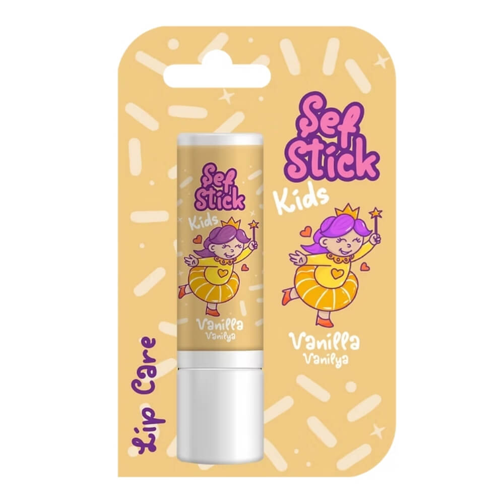 Şef Stick Kids Lip Balm Vanilla 4.8 Gr