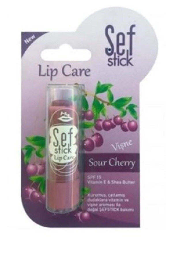 ŞEF Stick Stick Lip Care Dudak Koruyucu Vişneli 8697452308024 Pra-7251076-5589