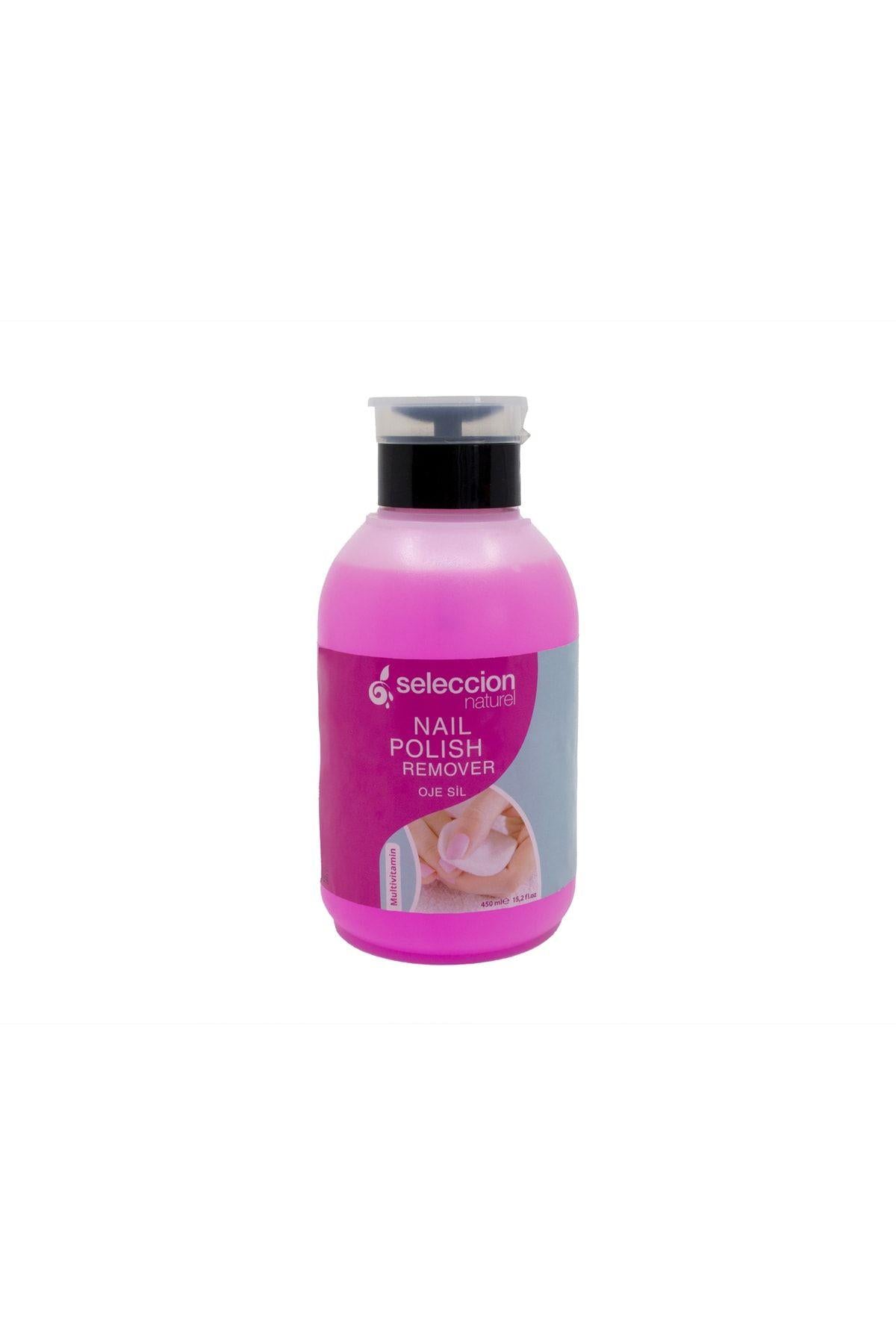 Seleccion Naturel Aseton Pompalı 450 ml Pembe