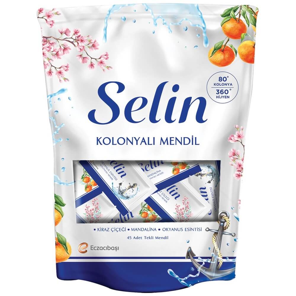 Selin Kolonyalı Tekli Mendil Doypack