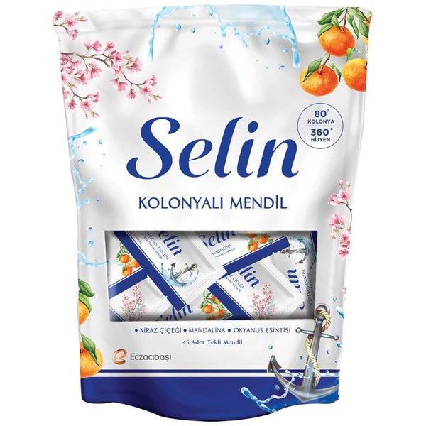 Selin Kolonyalı Tekli Mendil Doypack