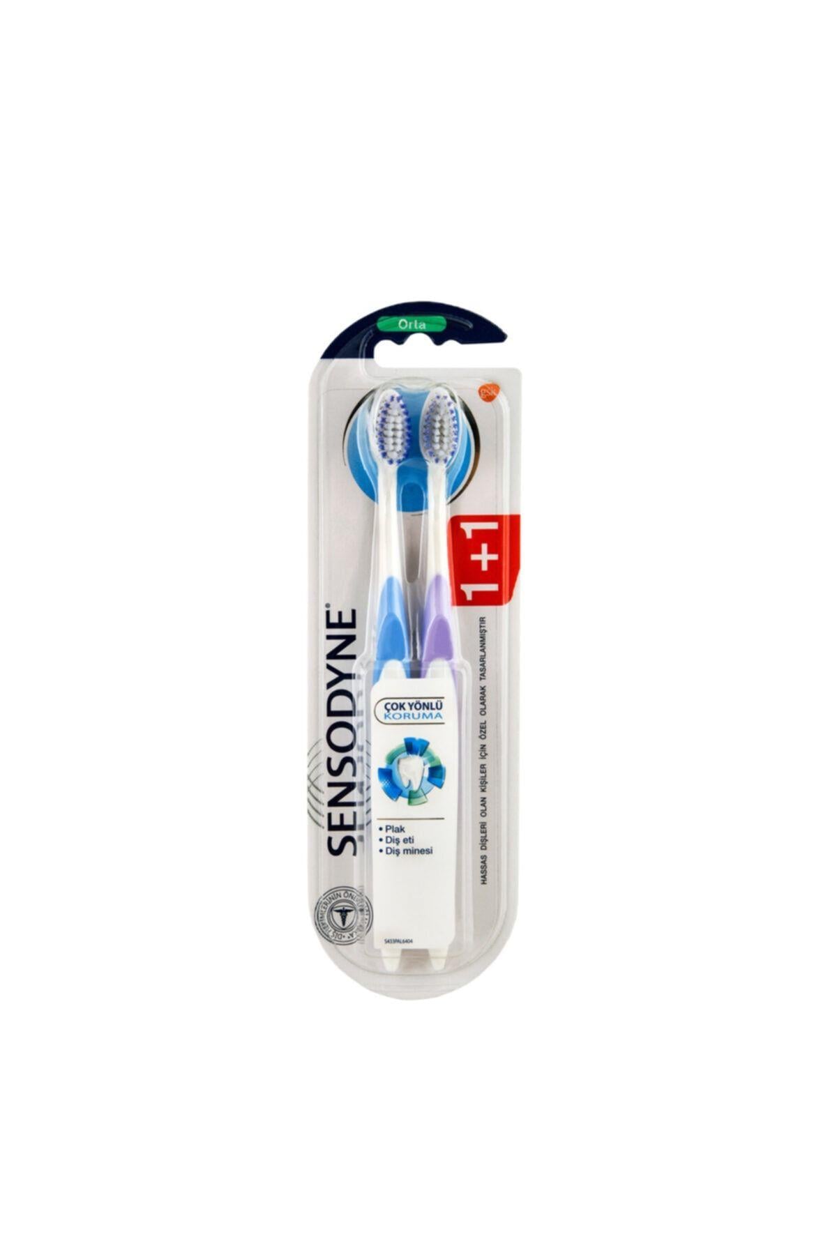 Sensodyne Çok Yönlü Koruma Diş Fırçası Orta 1+1
