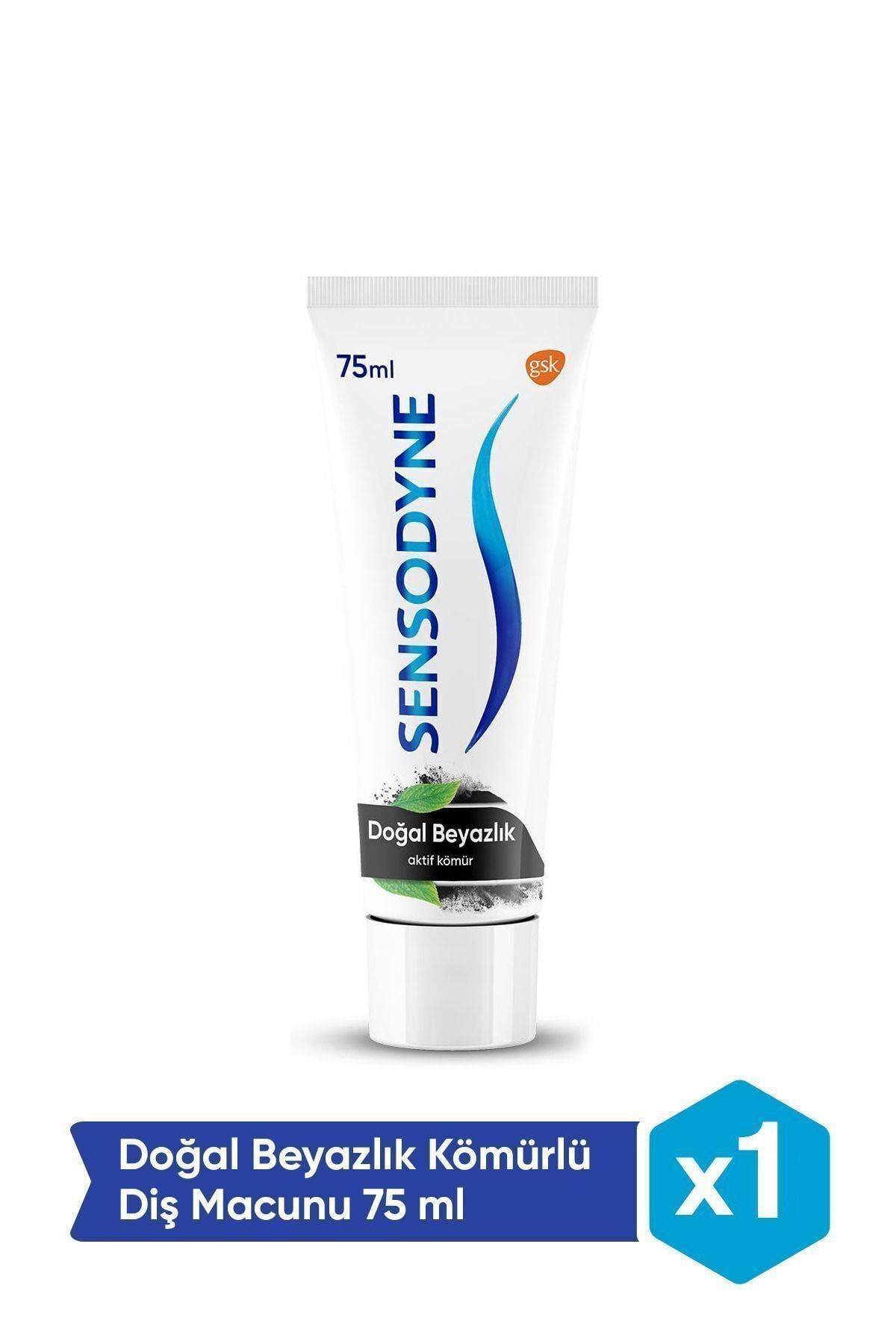 Sensodyne Doğal Beyazlık Kömürlü 75 ml