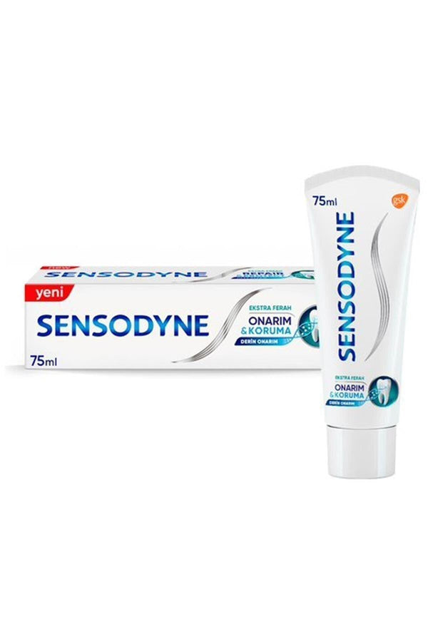Sensodyne Onarım ve Koruma Ekstra Ferahlık Onarım Sağlayan Günlük Diş Macunu 75 mL