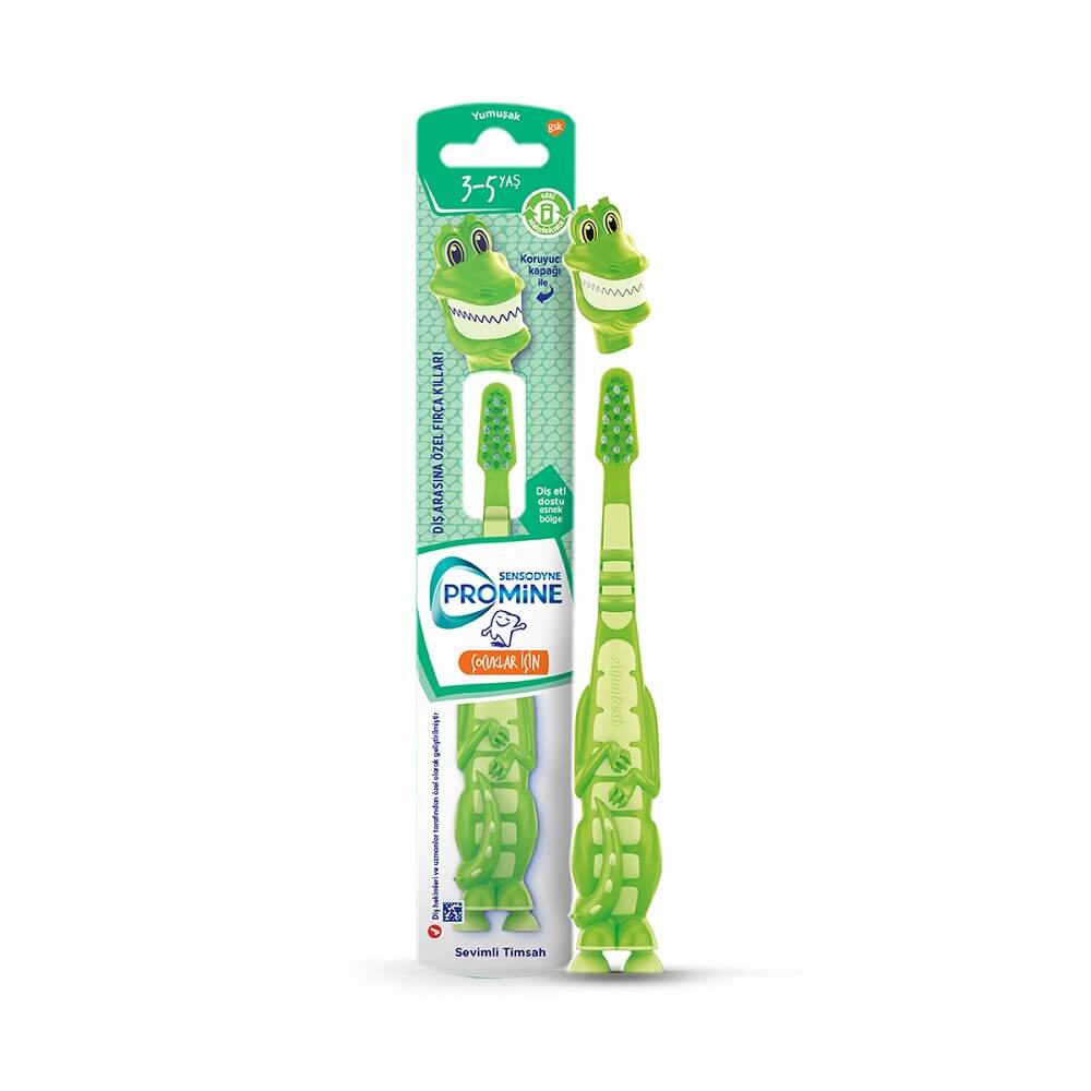 Sensodyne Promine Çocuk 3-5 Yaş Timsah Diş Fırçası