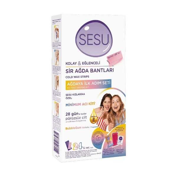Sesu Roll-On Sir Ağda Isıtıcılı Set Ağdaya İlk Adım 100 Ml