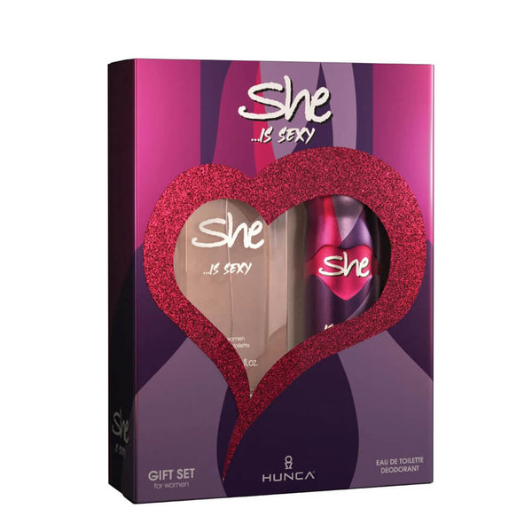 She Is Sexy Kadın Parfüm Edt 50 Ml + Deodorant 150 Ml Set