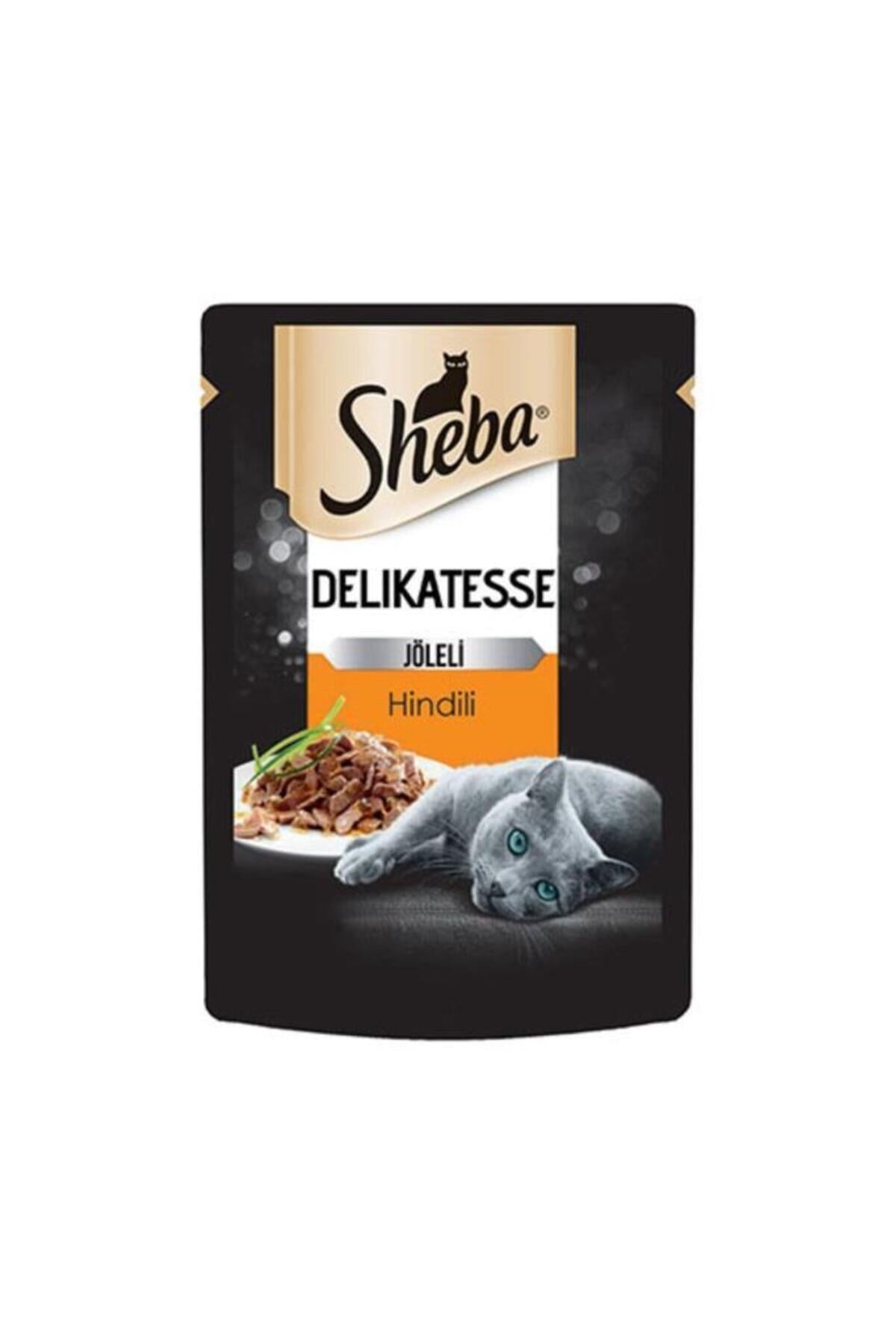 SHEBA Hindili Yetişkin Kedi Pouch Konserve 85 gr
