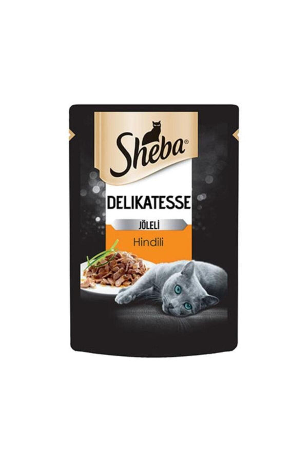 SHEBA Hindili Yetişkin Kedi Pouch Konserve 85 gr