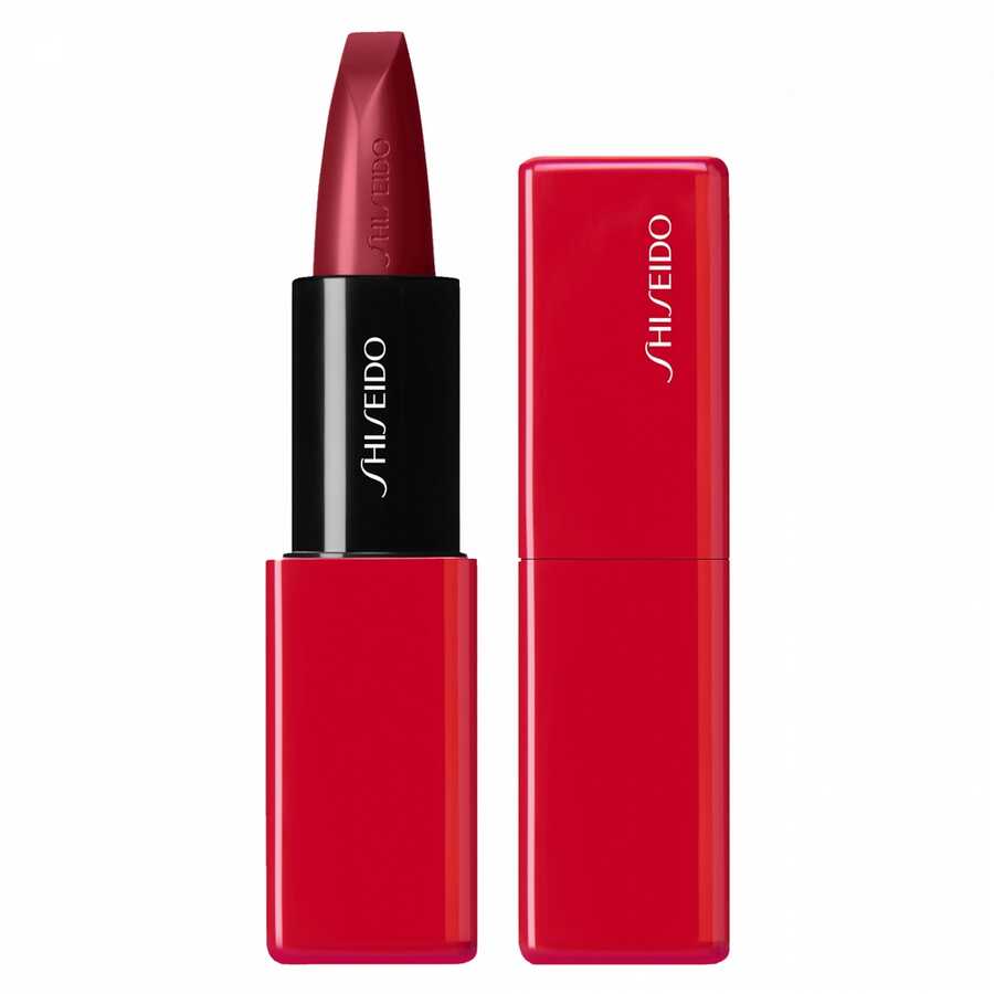 Shiseido Technosatin Gel Lipstick 411 Scarlet Cluster