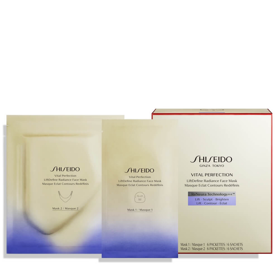 Shiseido Vital Perfection Lift Define Radiance Face Mask 6'lı