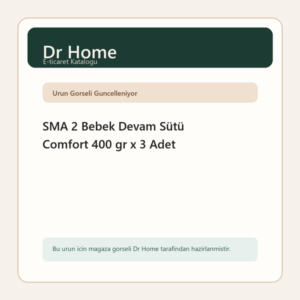 SMA 2 Bebek Devam Sütü Comfort 400 gr x 3 Adet