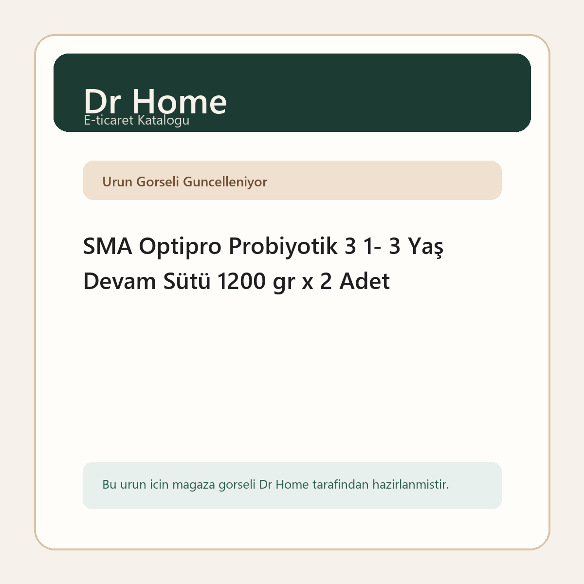 SMA Optipro Probiyotik 3 1- 3 Yaş Devam Sütü 1200 gr x 2 Adet