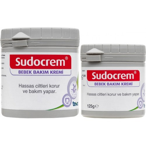 Sudocrem Bebek Bakım Kremi 250 r + Sudocrem Bebek Bakım Kremi 125
