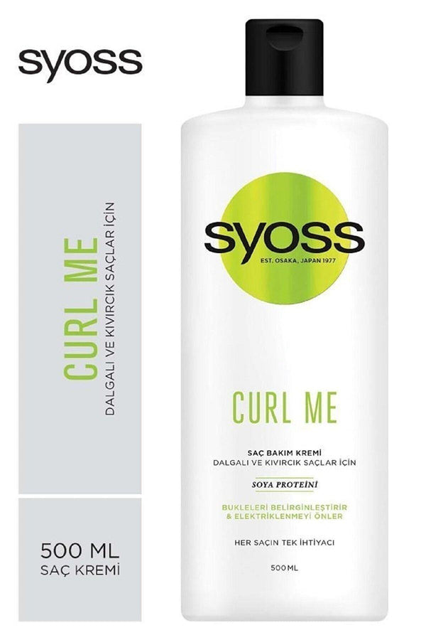 Syoss Curl Me Bukle Belirginleştirici Saç Kremi 500 ml