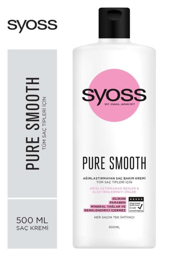 Syoss Pure Micellar Ağırlaştırmayan Derinlemesine Bakım Saç Kremi 500 ml