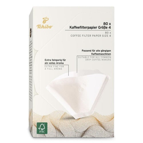 Tchibo Filtre Kahve Kağıdı 4 Numara 80 Adet