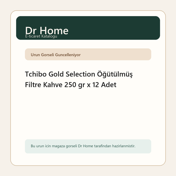 Tchibo Gold Selection Öğütülmüş Filtre Kahve 250 gr x 12 Adet