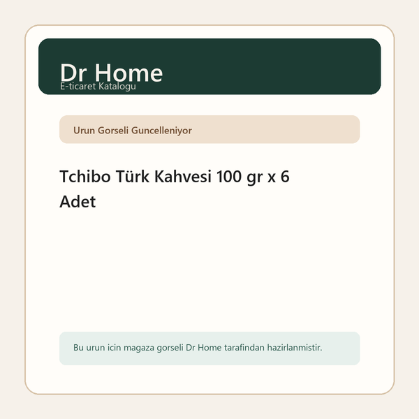Tchibo Türk Kahvesi 100 gr x 6 Adet