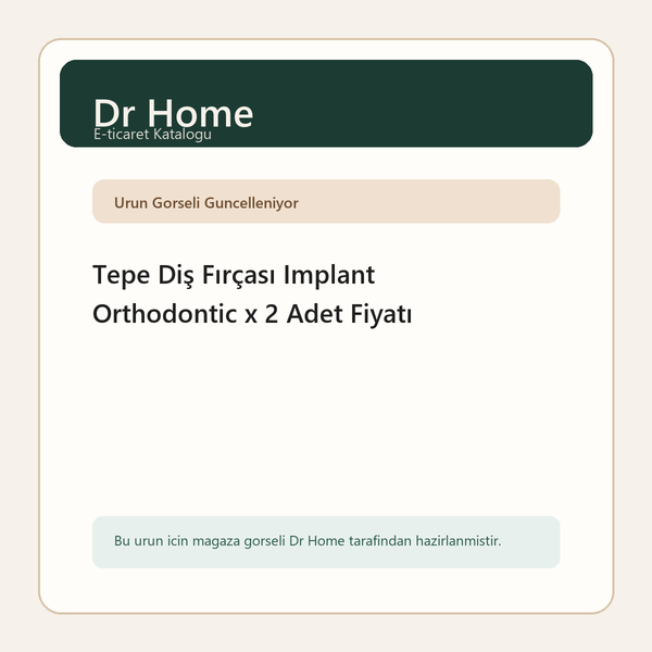 Tepe Diş Fırçası Implant Orthodontic x 2 Adet Fiyatı