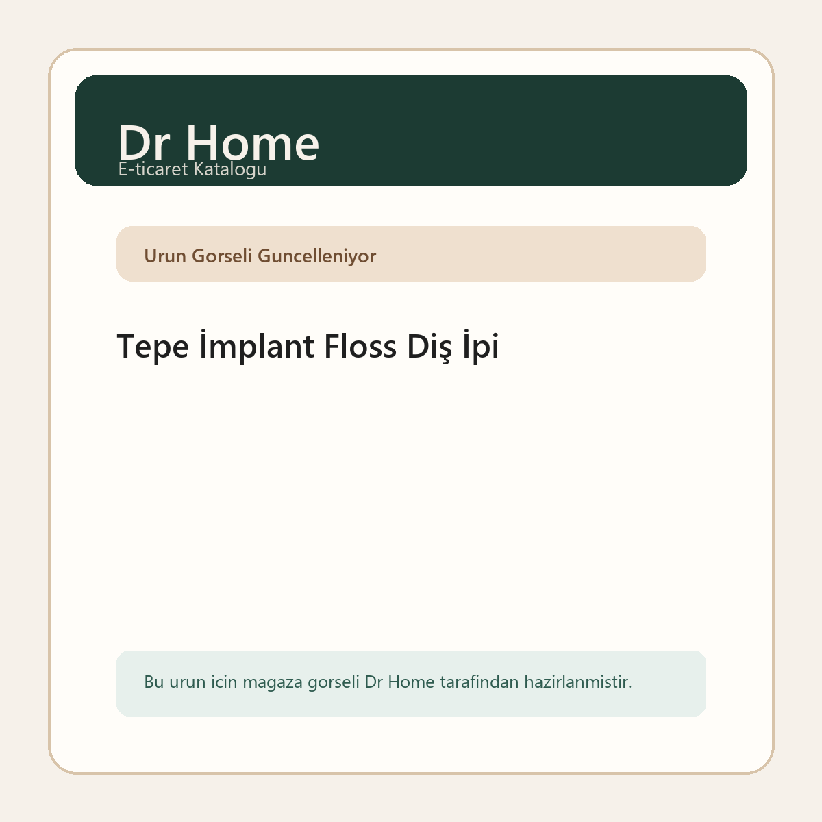 Tepe İmplant Floss Diş İpi