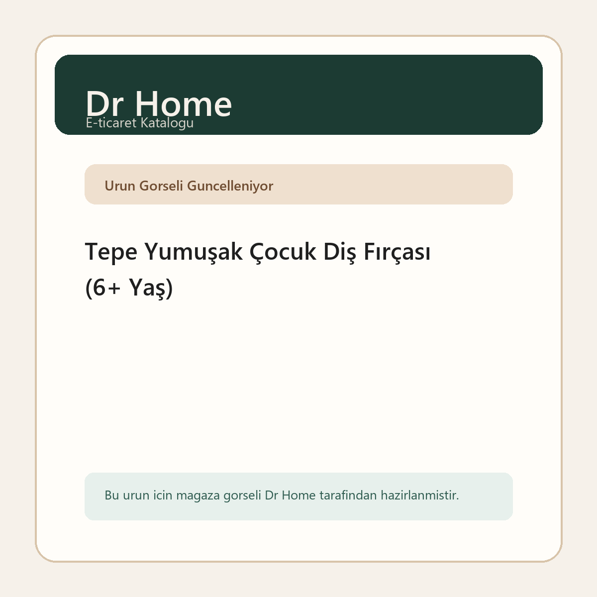 Tepe Yumuşak Çocuk Diş Fırçası (6+ Yaş)
