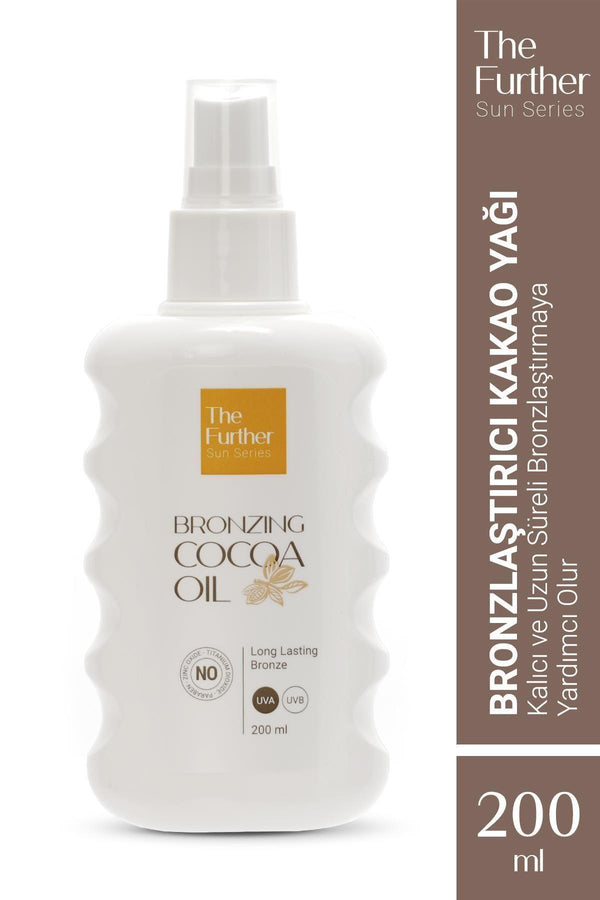 The Further Bronzlaştırıcı Kakao Yağı 200 ml | Nemlendirici | Hipoalerjenik, Alerjen Içermez