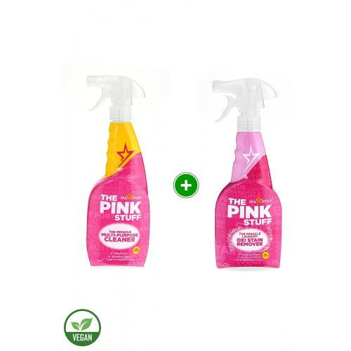 ThePinkStuff Oxi Leke Çıkarıcı Sprey 500ml+Çok Amaçlı Sprey