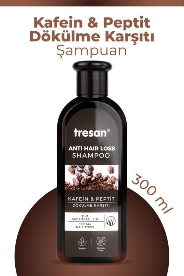 Tresan Kafein Peptit Dökülme Karşıtı Şampuan 300 ml