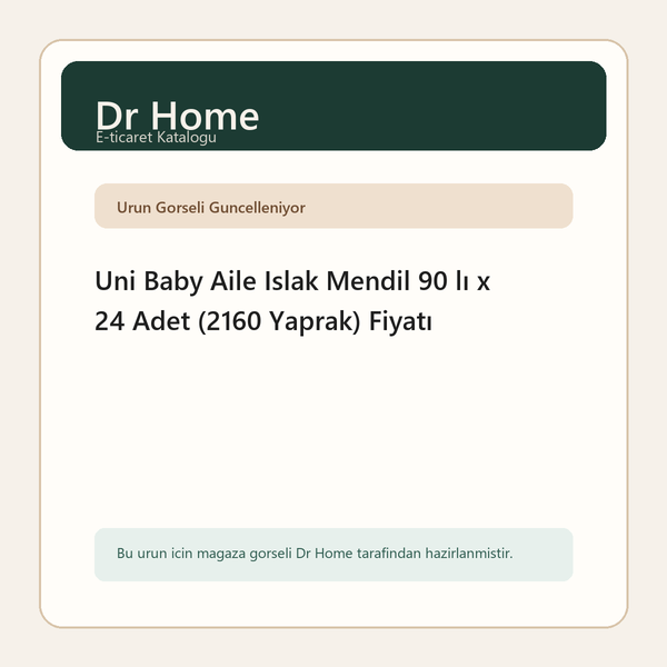 Uni Baby Aile Islak Mendil 90 lı x 24 Adet (2160 Yaprak) Fiyatı