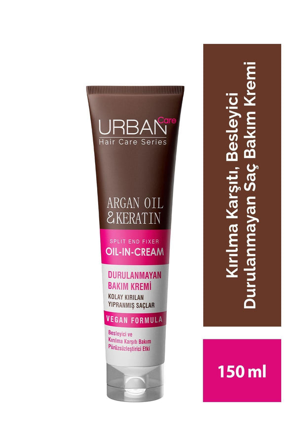 Urban Care Argan Yağı&keratin Kolay Kırılan Saçlar Besleyici Bakım Kremi-vegan-175ml