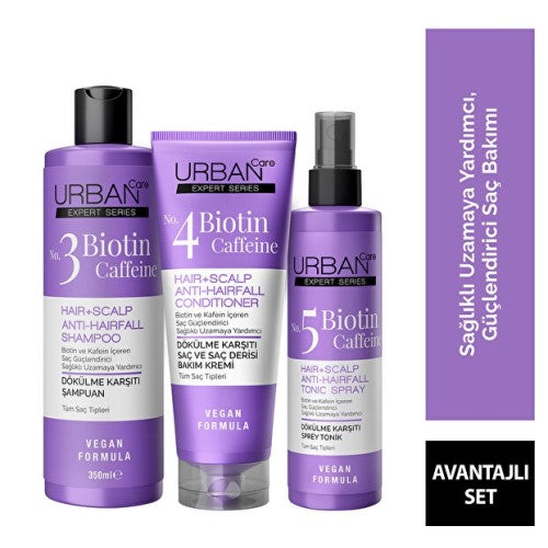 Urban Care Expert Biotin & Caffein Dökülme Karşıtı Saç Bakım