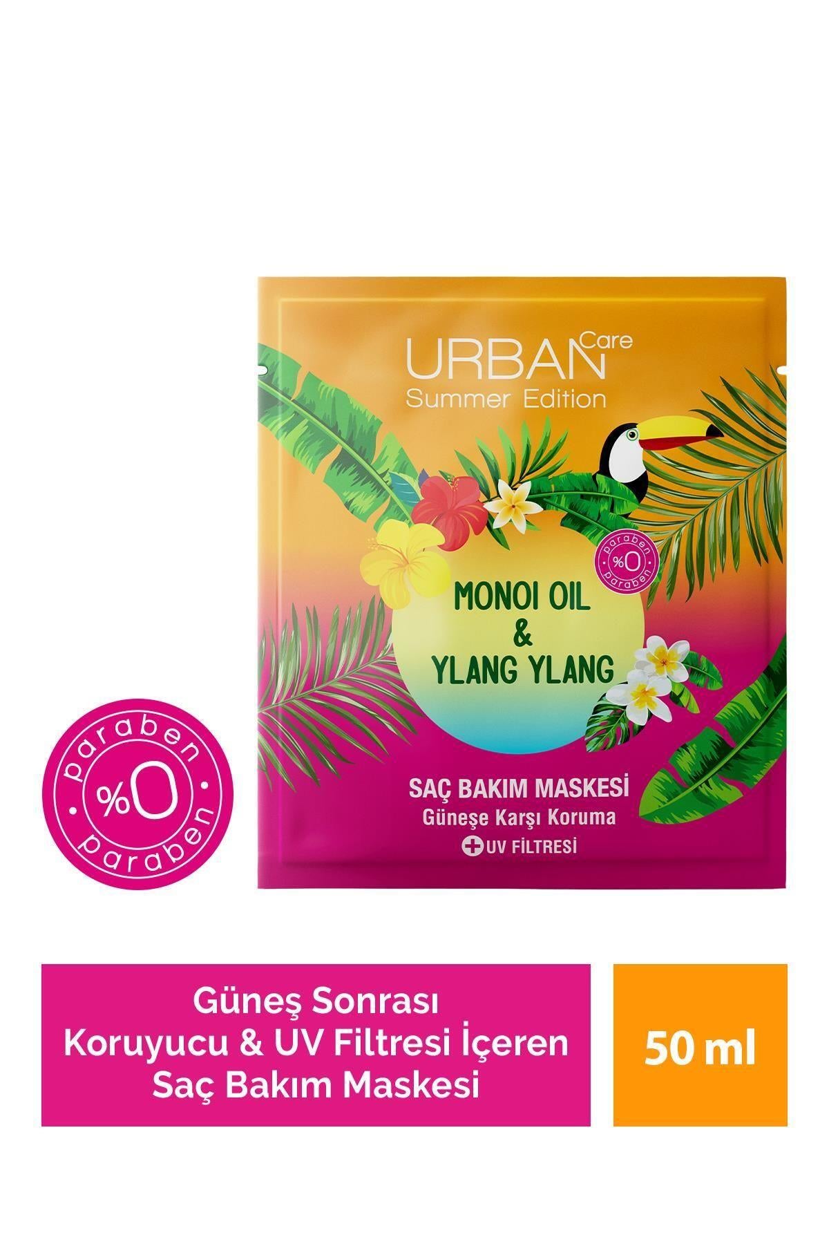 Urban Care Monoi Oil & Ylang Ylang Duş Öncesi Saç Bakım Maskesi 50 ml