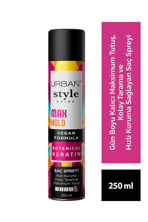 Urban Care Style Guide Max Hold Saç Spreyi 250 mL-vegan