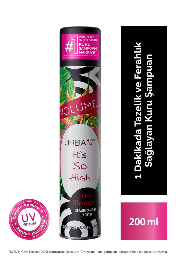 Urban Care Tropik Kokulu Hacimlendirici Kuru Şampuan - Vegan - Uv Korumalı - 200 ml