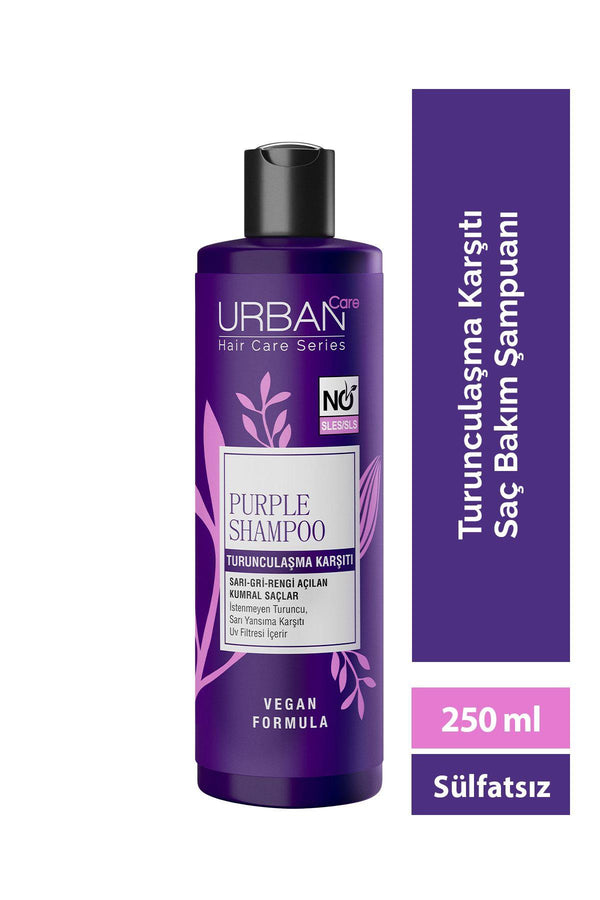Urban Care Turunculaşma Karşıtı Mor Saç Bakım Şampuanı 250 ml - Sülfatsız
