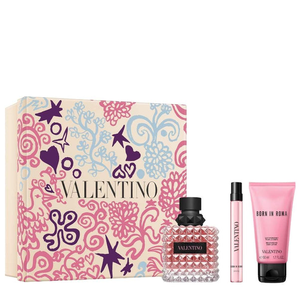 Valentino Donna Born In Roma Kadın Parfüm Edp 100 Ml+Body Lotion 50 Ml+Edp 10 Ml Set