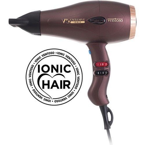 Ventoso V5 Exclusive Ionic Profesyonel 2500 W Fön Makinesi Kahverengi
