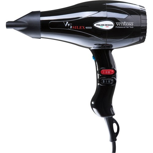 Ventoso V5 Silex5000 Siyah Fön Makinesi 2500W