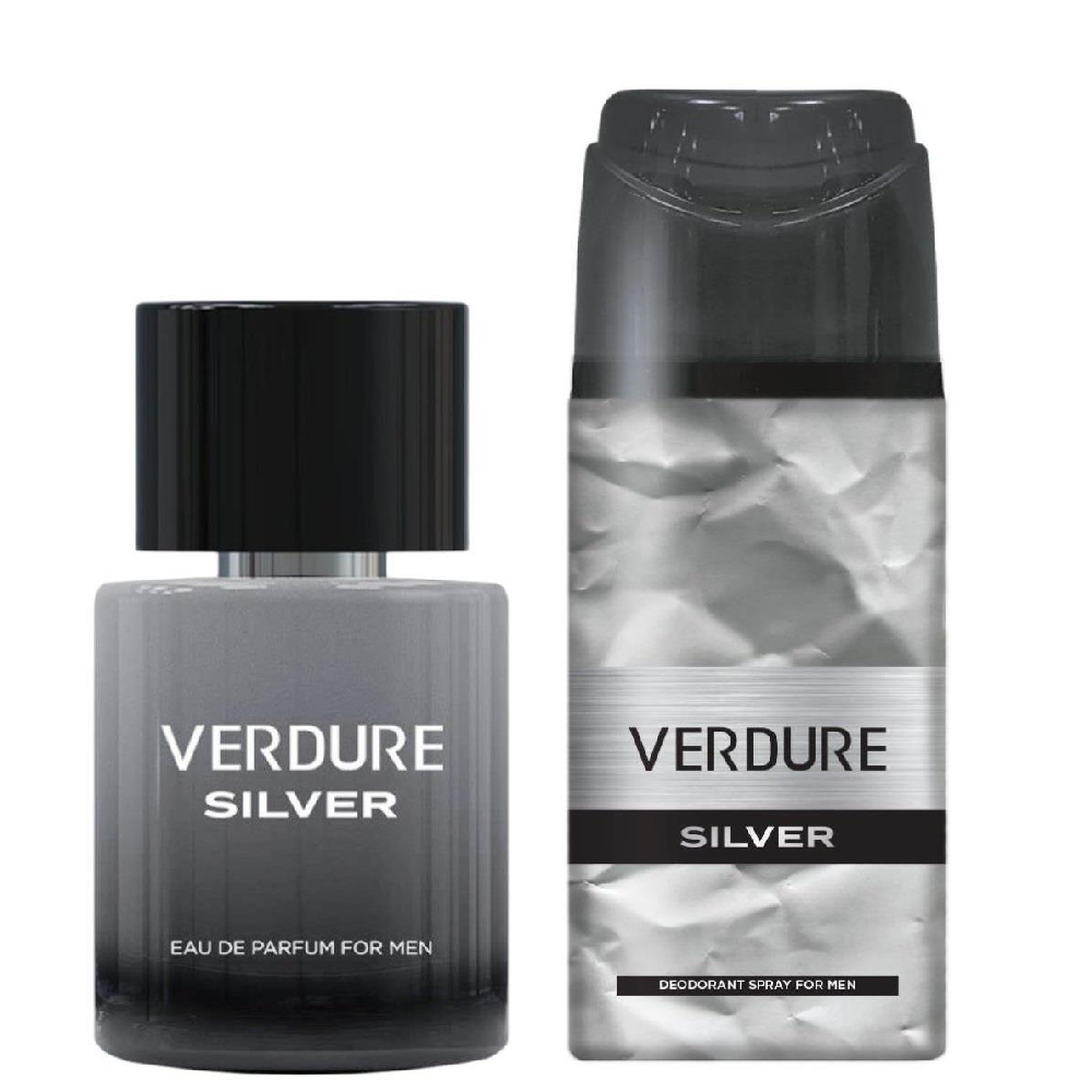 Verdure Sılver Erkek Parfüm Seti 100 Ml + Deodorant 150 ml