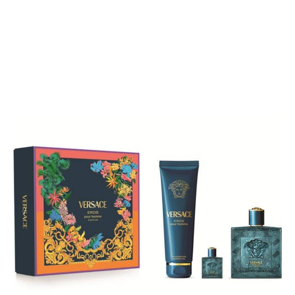 Versace Eros Erkek Parfüm 100 Ml + Shower Gel 150 Ml + Edp 5 Ml Set