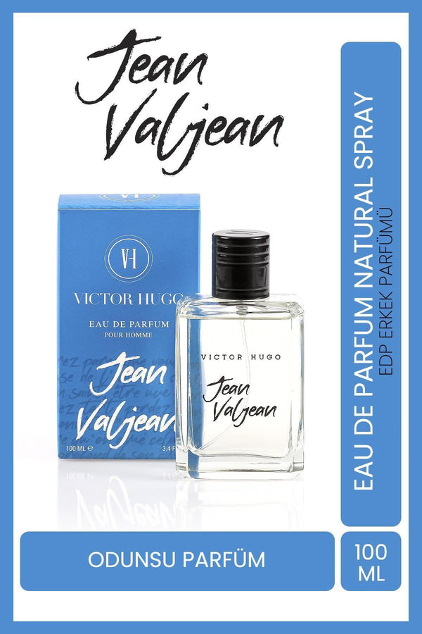 Victor Hugo EDP Erkek Parfüm Jean Valjien 100 ml | Odunsu | Limon, Bergamot, Zeytin Ağacı, Tonka Fasülyesi