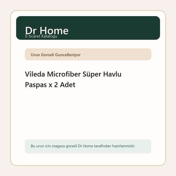 Vileda Microfiber Süper Havlu Paspas x 2 Adet