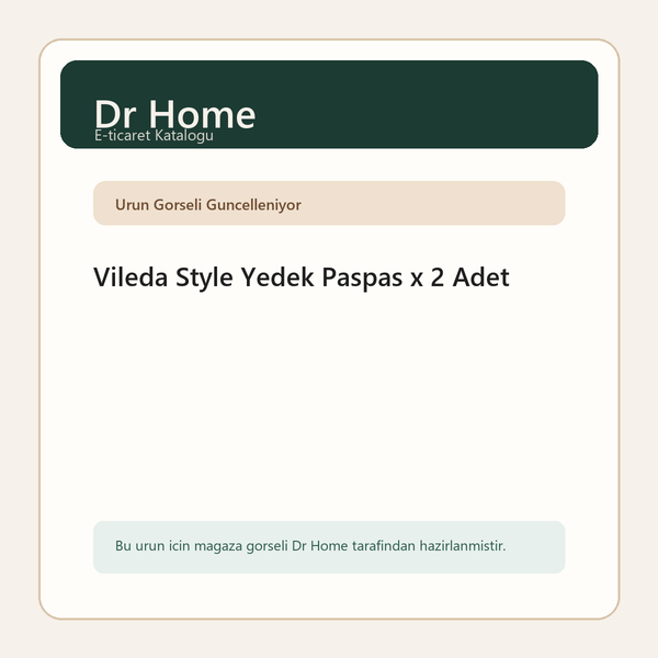 Vileda Style Yedek Paspas x 2 Adet