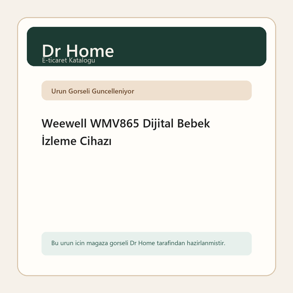 Weewell WMV865 Dijital Bebek İzleme Cihazı