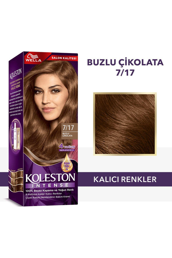 Wella Koleston Intense Saç Boyası 7/17 Buzlu Çikolata