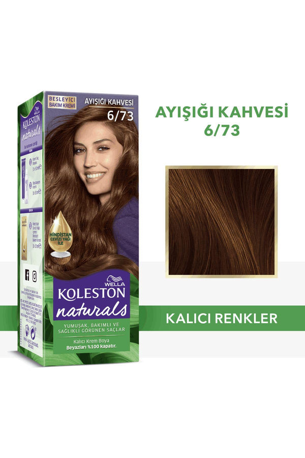 Wella Koleston Naturals Ayısıgı Kahvesı 6/73