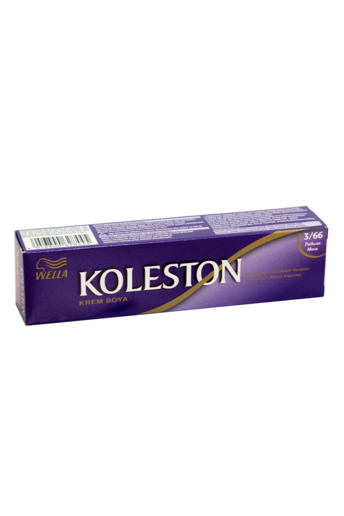 Wella Koleston Single Tüp Boya 3/66 Patlican Moru