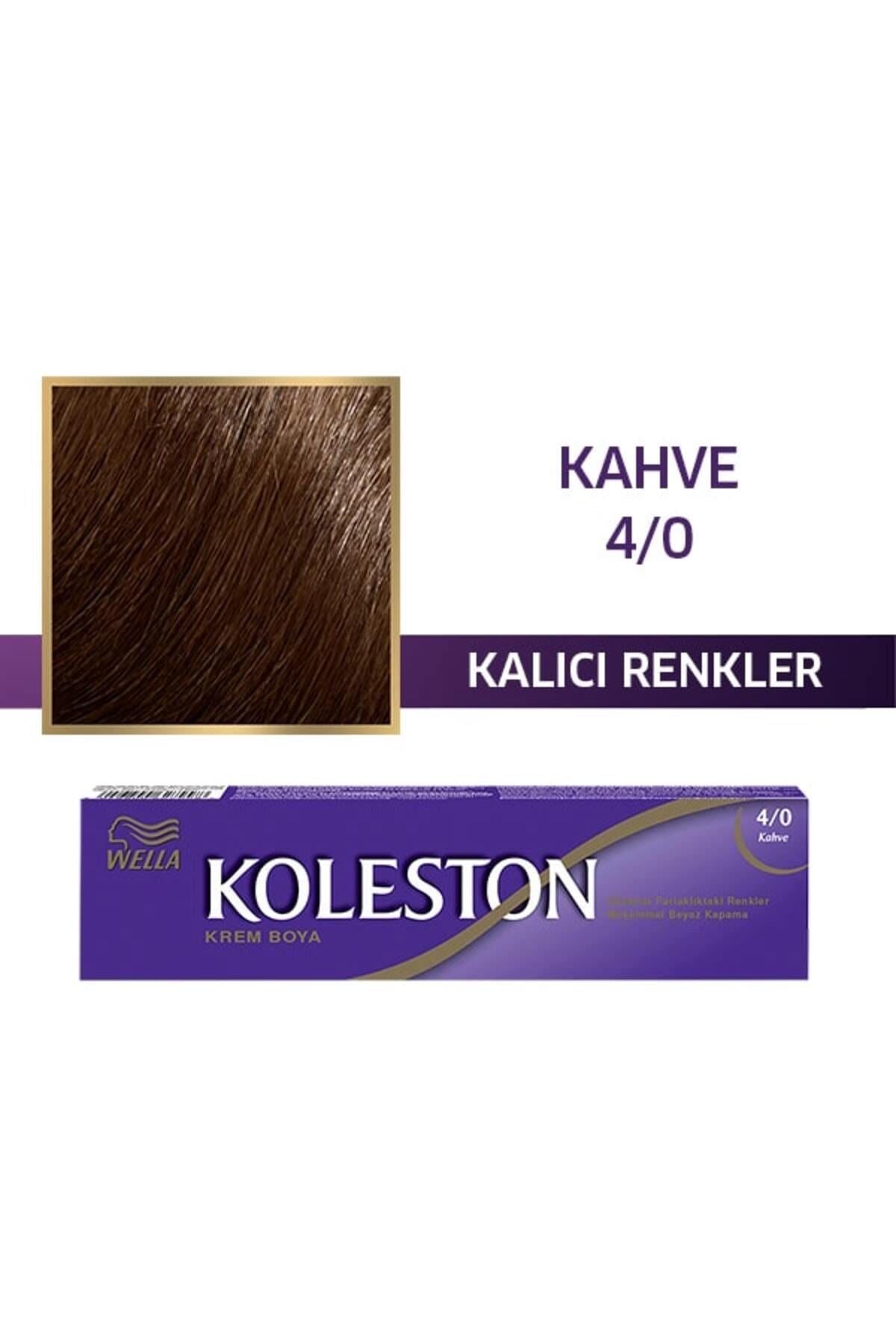 Wella Koleston Single Tüp Boya 4/0 Kahve